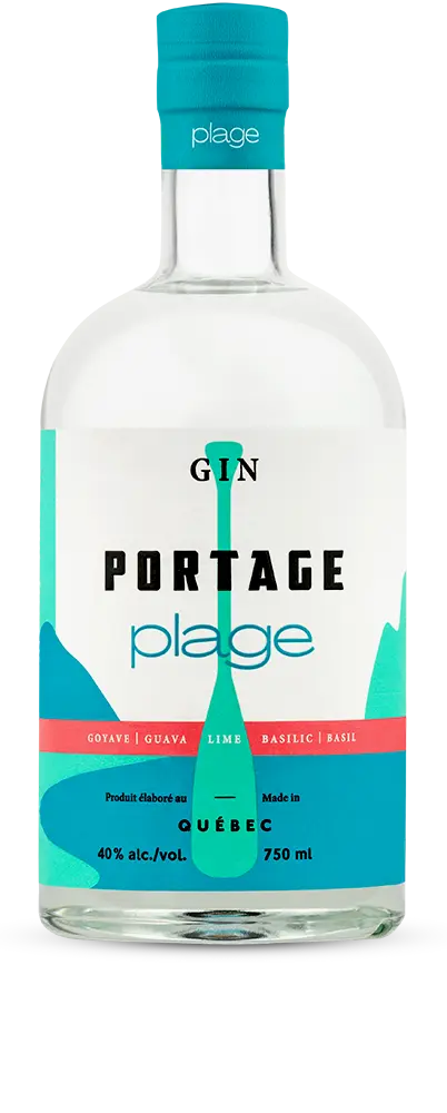 Bouteille Gin Portage Plage
